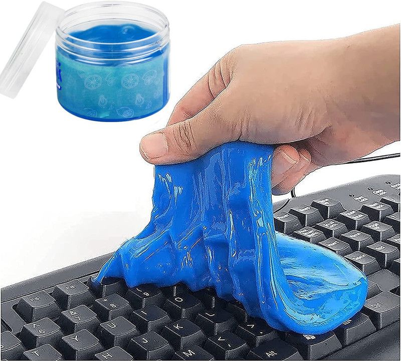 HALLSTATT Super Clean Magic Gel Cleaner Car Interior Dust Keyboard Laptop Window Grill for Computers, Gaming, Laptops, Mobiles  (Super Dust Dirt Cleaner Slimy Gel for Keyboard Laptops Dashboard Car Accessories)
