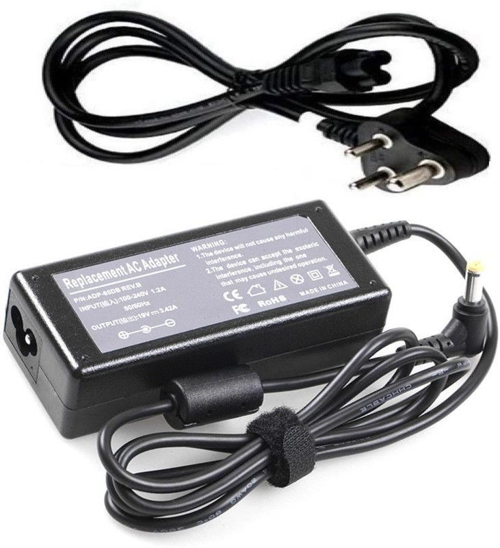 Laplogix Aspire 5749Z-B964G64MIKK 19V 3.42  65 W Adapter  (Power Cord Included)
