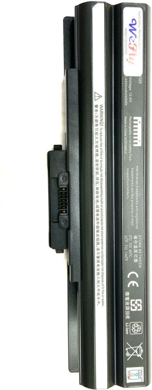 WEFLY Laptop Battery Compatible for Sony VAIO VGN-SR43G/W 6 Cell Laptop Battery