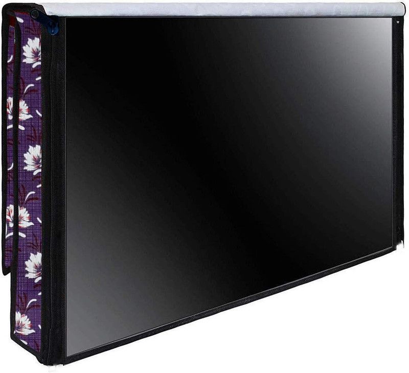 AAVYA UNIQUE FASHION for 32 inch LED=LCD=TV Monitor COVER - 32inch/LED/LCD/TV Monitor Cover/Color No 10  (Purple)