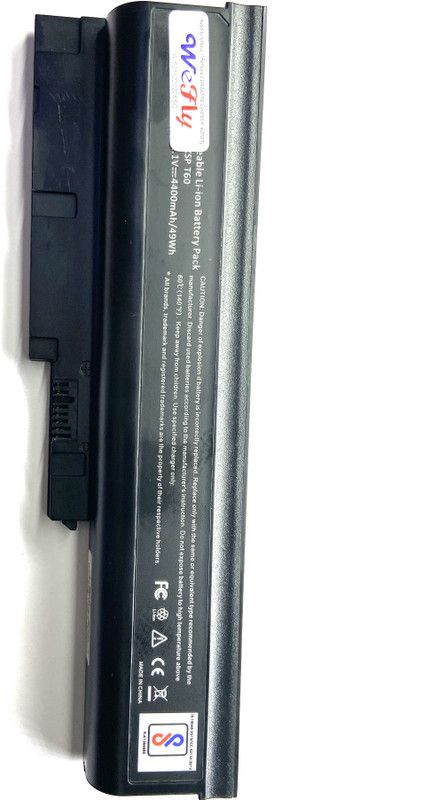 WEFLY Laptop Battery Compatible For IBM ThinkPad R61i 7648 6 Cell Laptop Battery