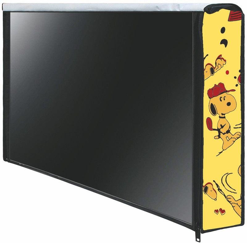 RANBOW 43 Inch LED TV Cover Water Proof for 43 inch 43 Inch LED TV Cover Water Proof - LED_43-Yellow-Dog  (Yellow)