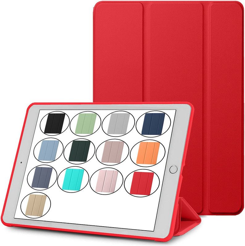DuraSafe Cases Front & Back Case for iPad 10.2 2019 Case, iPad 2020 Cover, iPad 2021 Case, iPad 10.2 Cover, Apple iPad 10.2 Case  (Red, Shock Proof, Pack of: 1)