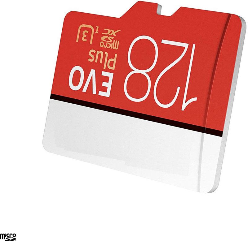 Shop New EVO Plus® MicroSD® UHS-I U3 4K Ultra HD Card (MB-MC128HA) 128 GB MicroSD Card Class 10 95 MB/s Memory Card