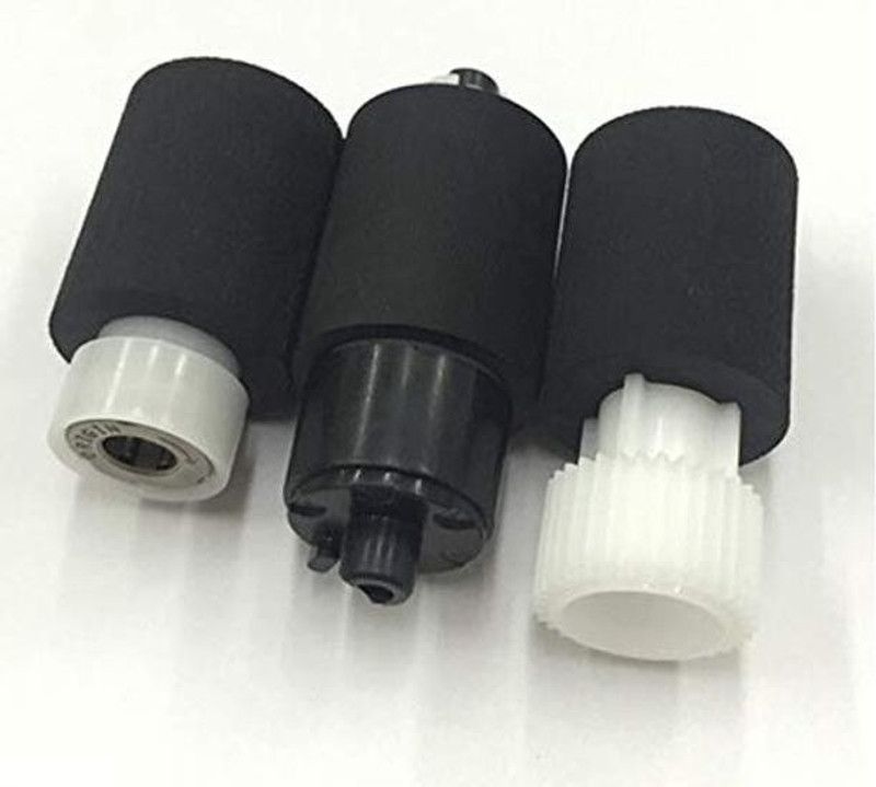 MOREL TK4109 PICK UP ROLLER PICK UP RUBBER FOR KYOCERA TASKALFA 1800 1801 2200 2201 COPIER AND PRINTER SET OF 3 Black Ink Toner