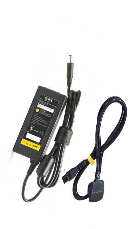 Revice Laptop charger for 0MGJN9 ,0N6M8J 2.31a 19.5V Pin size 4.5 x 3.0mm 45 W Adapter  (Power Cord Included)