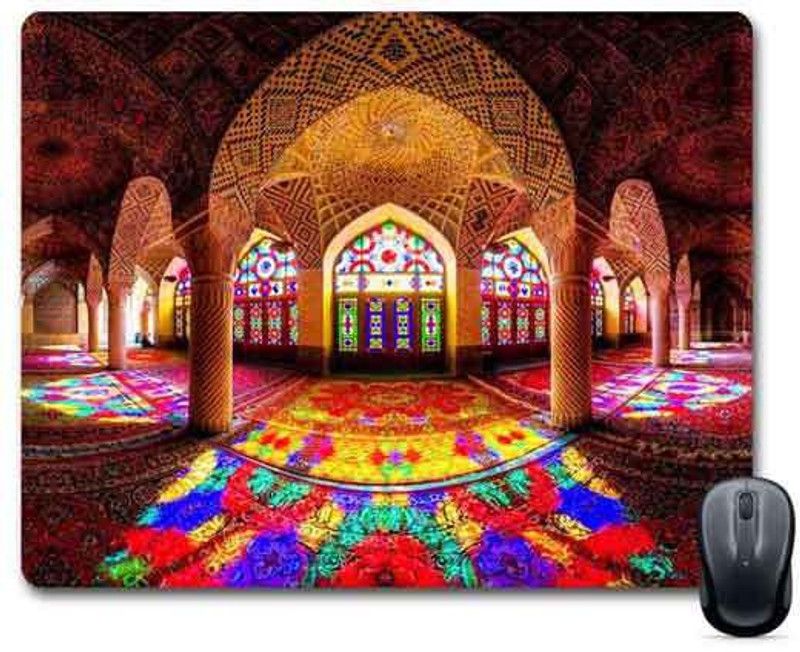 FABTODAY Designer Abstract Anti-Skid Mouse Pad for Desktop, Laptop, Computer and Gaming (Product ID - 0032) Mousepad  (Multicolor)