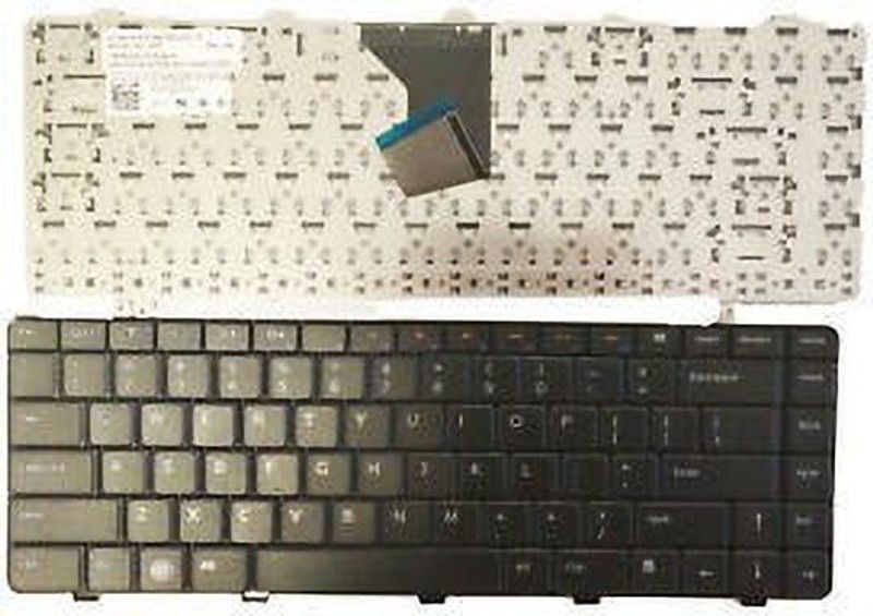 zikson Compatible For Dell P/N AEUM3U00010..Inspire Laptop Keyboard Black Key Laptop Keyboard Replacement Key
