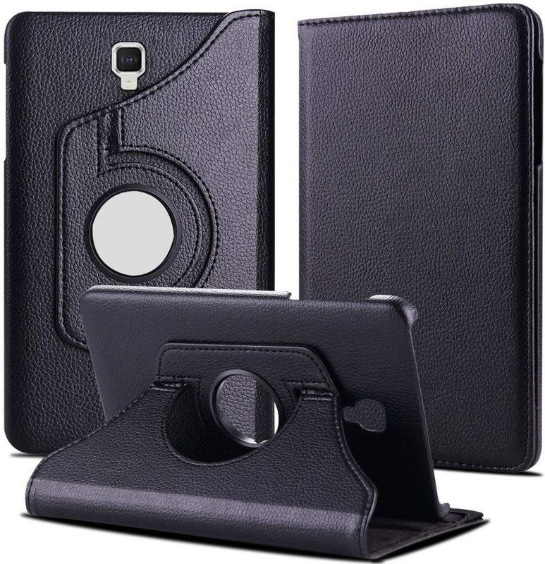 S-Hardline Flip Cover for Samsung Galaxy Tab A 10.5 inch 2018 (SM-T595), Double Angle Stand  (Black)
