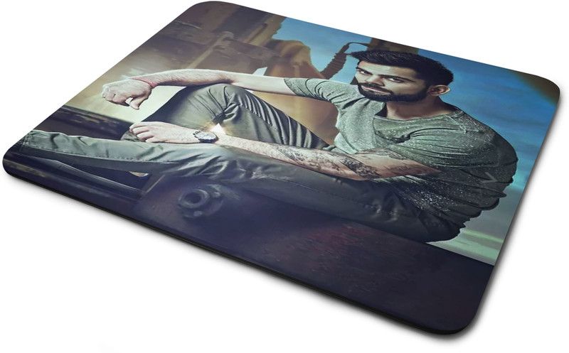 Nirmuk Virat Kohli Printed Mousepads for Laptops & Computers, Mousepad Virat 110 Mousepad  (Multicolor)