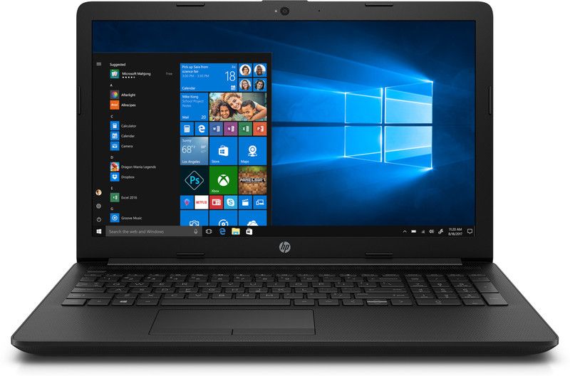 HP 15 Core i3 10th Gen - (4 GB/1 TB HDD/Windows 10 Home) 15-DA3001TU Laptop  (15.6 inch, Jet Black, 1.91 kg, With MS Office)
