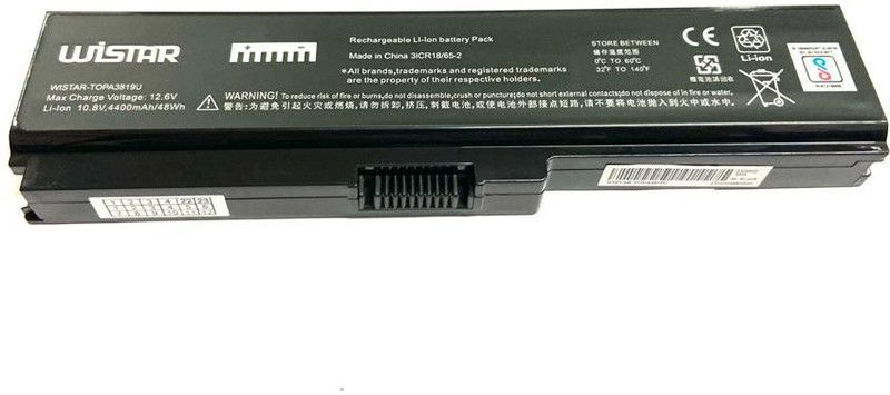 WISTAR PA3819U-1BRS for Toshiba Satellite A665D-S6082 A665D-S6083 A665D-S6084 6 Cell Laptop Battery