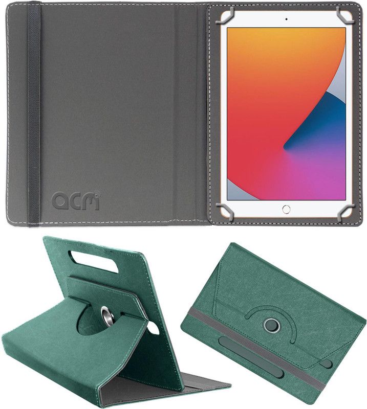 ACM Flip Cover for Apple iPad 8th Gen 10.2 inch  (Blue, Cases with Holder)