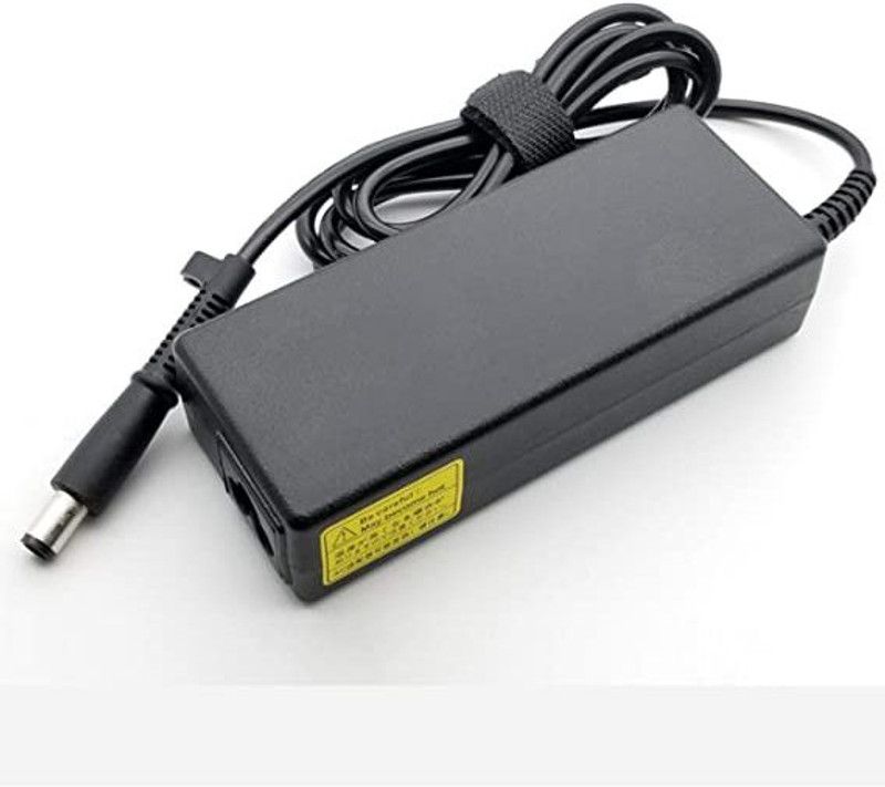 KUVERA 65Watt Laptop Charger with Power Cord Compatible with HP Laptops (18.5V/3.5A) 65 W Adapter  (Power Cord Included)