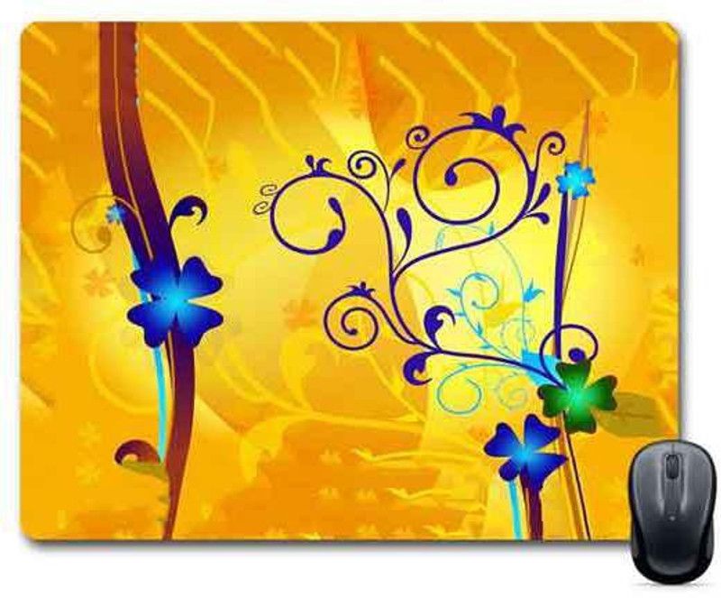 FABTODAY Designer Abstract Anti-Skid Mouse Pad for Desktop, Laptop, Computer and Gaming (Product ID - 0075) Mousepad  (Multicolor)