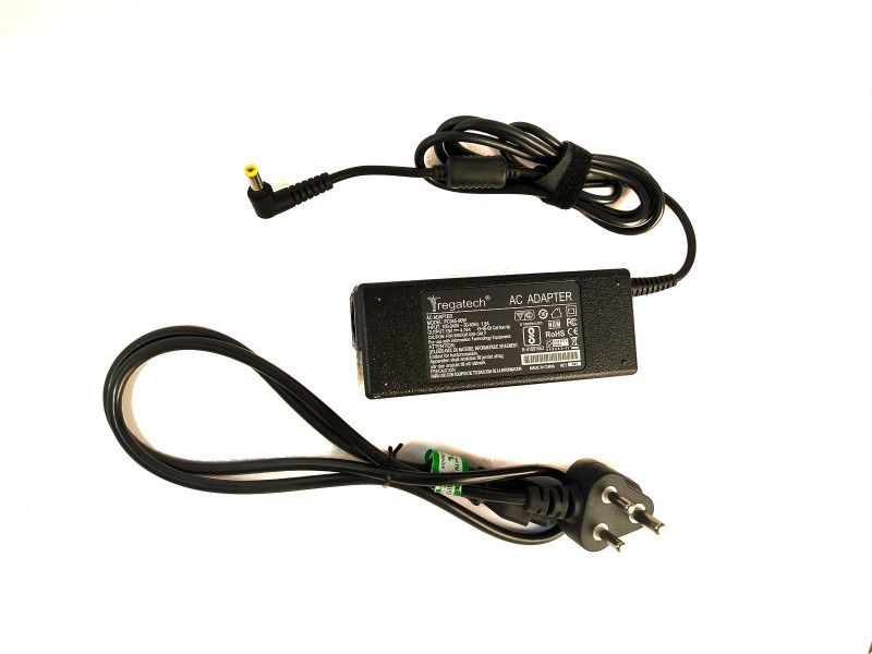 Regatech Fuji LifeBook P702, P771, S2210, S6310 19V 4.74A 90 W Adapter  (Power Cord Included)