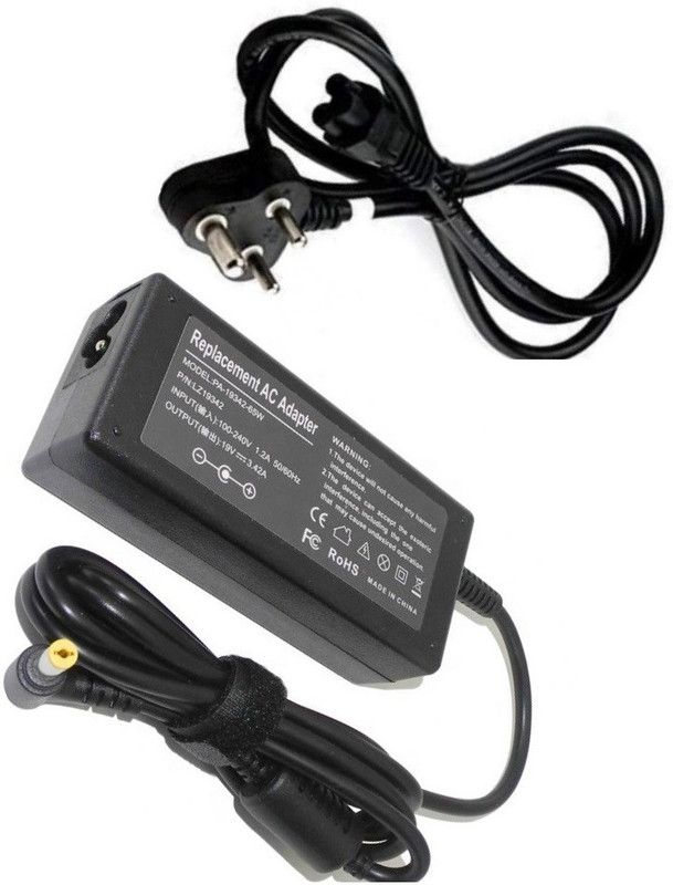 Laplogix 2400 19V 3.42 65 W Adapter  (Power Cord Included)