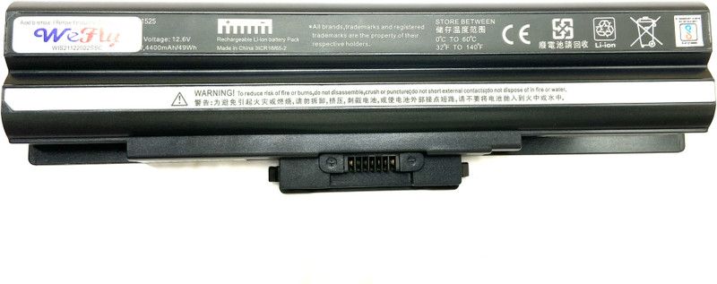 WEFLY Laptop Battery Compatible for Sony VGN-FW198U 6 Cell Laptop Battery