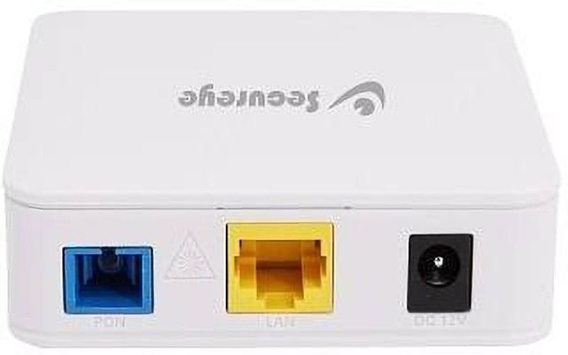 SECUREYE S-XPON-1000-ONT-R-N G/EPON 1GE Xpon ONU Router Dual mode Epon and Gpon 0 Mbps Router  (White, NA)