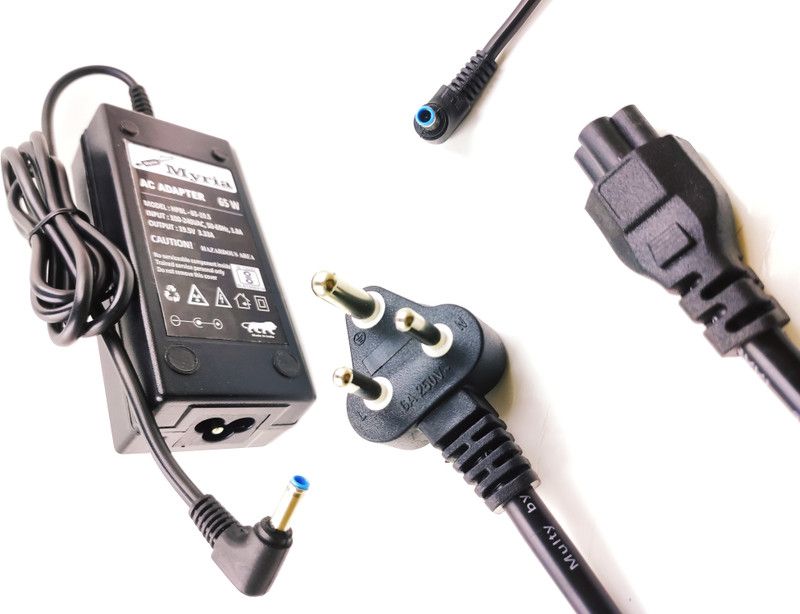 Myria Pavilion 15-P141NE, 15-P141NL, 15-P141NO, 15-P142NA Blue Pin 65 W Adapter  (Power Cord Included)