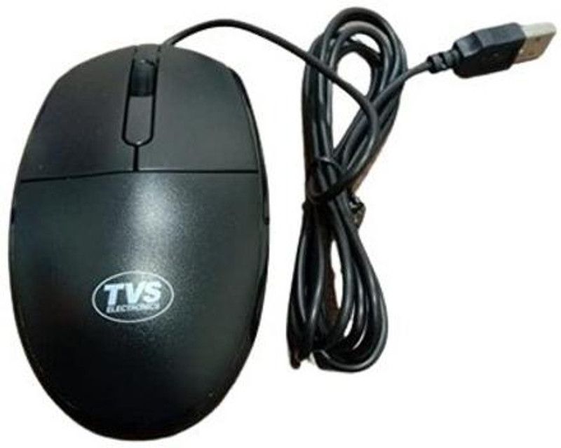 TVSE M120 Wired Mouse Wired Optical Mouse Wired Optical Gaming Mouse  (USB 2.0, Black)