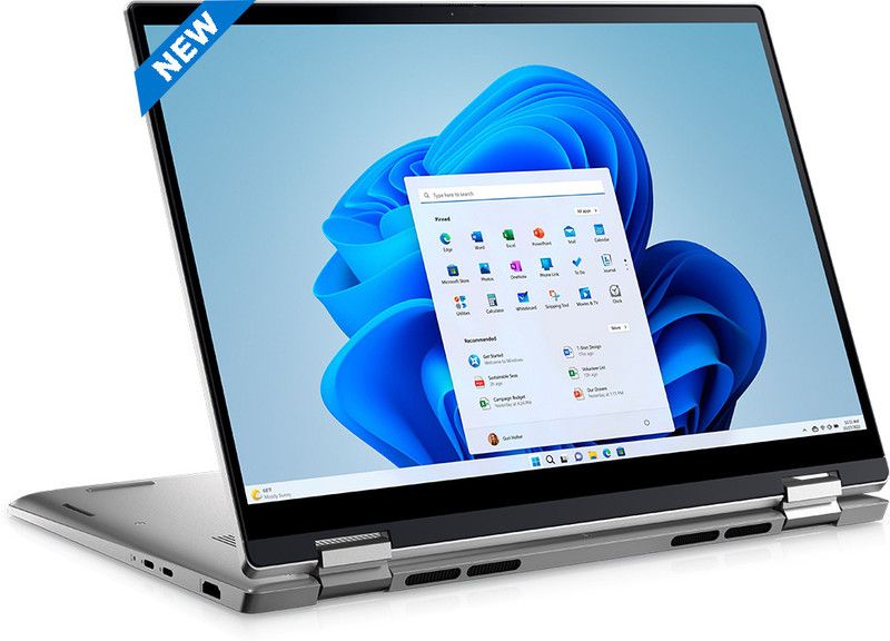 DELL Core i5 12th Gen - (8 GB/512 GB SSD/Windows 11 Home) New Inspiron 14 2-in-1 2 in 1 Laptop  (14 Inch, Platinum Silver, 1.57 Kg, With MS Office)