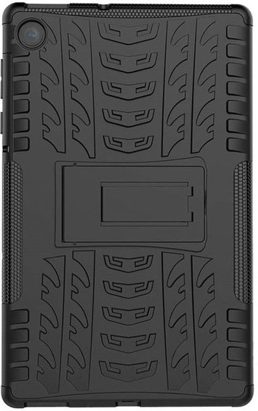 CONNECTPOINT Back Cover for Realme Pad 10.4  (Black, Rugged Armor, Pack of: 1)