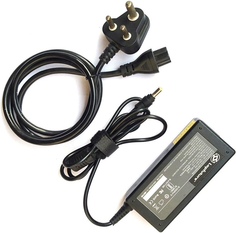 Lapfuture H Compaq Presario V2143AP V2144AP V2145AP V2146CL V2148AP V2155AP 18.5V 3.5A 65W Pin Dia 4.8MM X 1.7MM Smart Yellow Pin Laptop Adapter 65 W Adapter  (Power Cord Included)