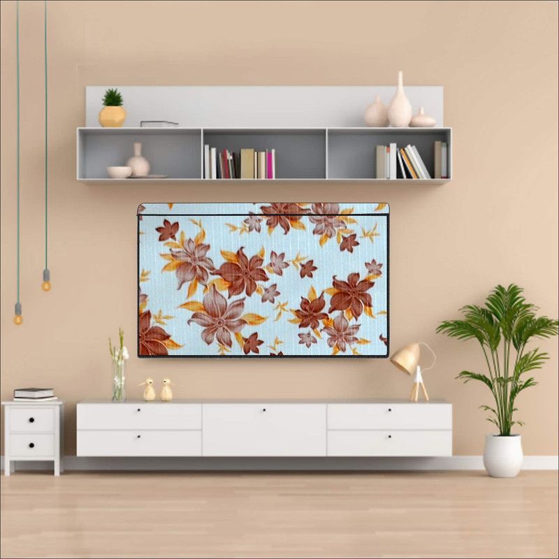 AAVYA UNIQUE FASHION AUF 2 layer dust proof smart LED LCD TV cover for 50 inch LED/LCD/LED /TV Monitor - AUF/50inch LED/37  (Multicolor)