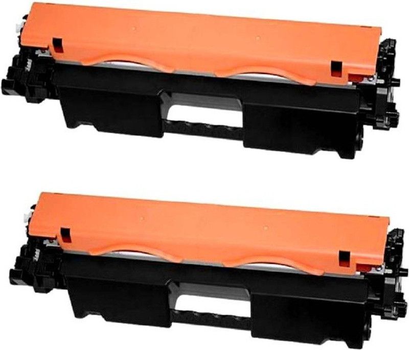 MOREL HP 18A / CF218A / 218A Toner Cartridge Without chip for HP Laserjet Pro M132 , M132a , M132fn , M132fw , M132nw , M132snw Printers with Chip Pack of 2 Black Ink Toner