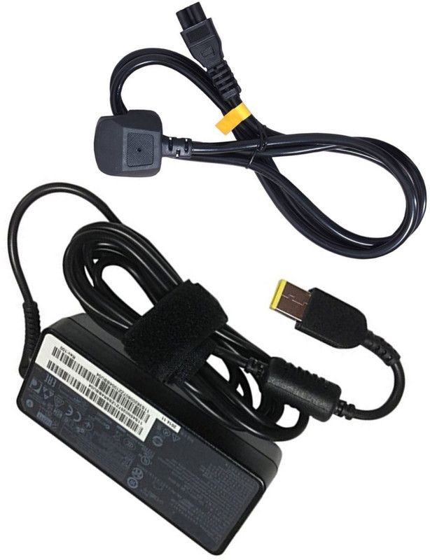 VGTECH Laptop adapter Compatible with L540 20AV0035MS/T550 20CK0000/Yoga 460 20EM0010 65 W Adapter  (Power Cord Included)