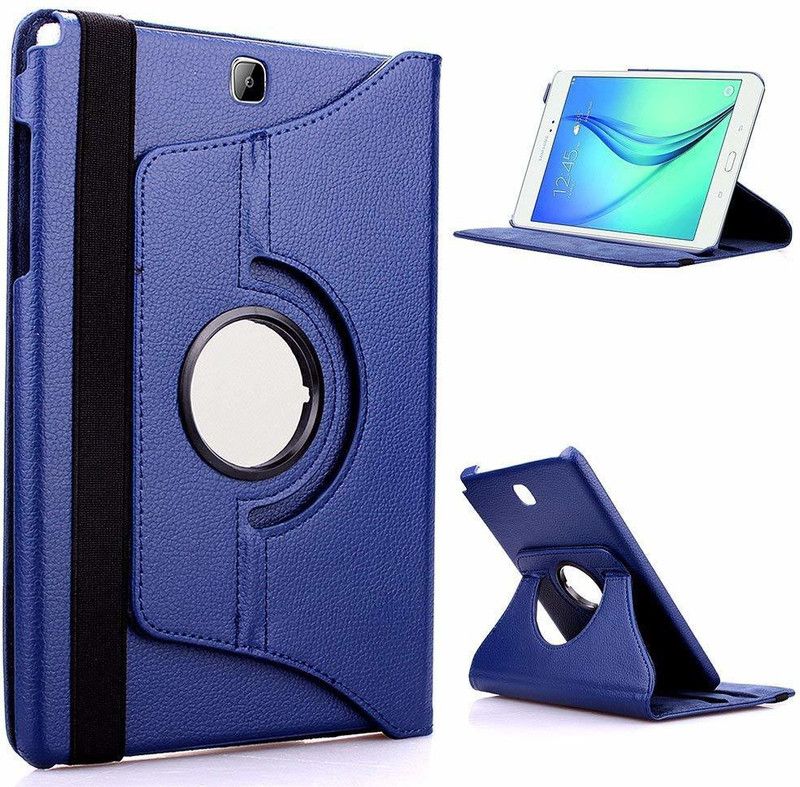 TGK Book Cover for Samsung Galaxy Tab A  (Blue, Dual Protection, Pack of: 1)