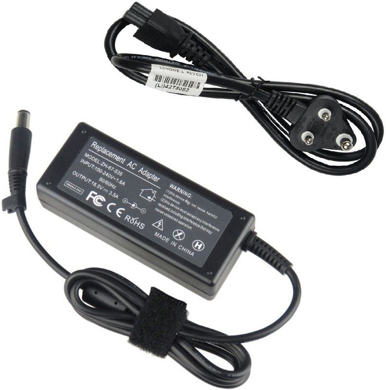 Laplogix ELITEBOOK 8460P 8460W 8470P 18.5V 3.5A 65 W Adapter  (Power Cord Included)