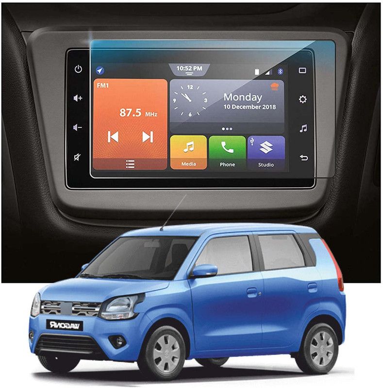 PROTECTERR Nano Glass for 9H Nano unbreakable screen protector for MARUTI WEGONR (7 inches)  (Pack of 1)