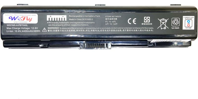 WEFLY Laptop Battery Compatible For Toshiba Satellite A200-298 6 Cell Laptop Battery