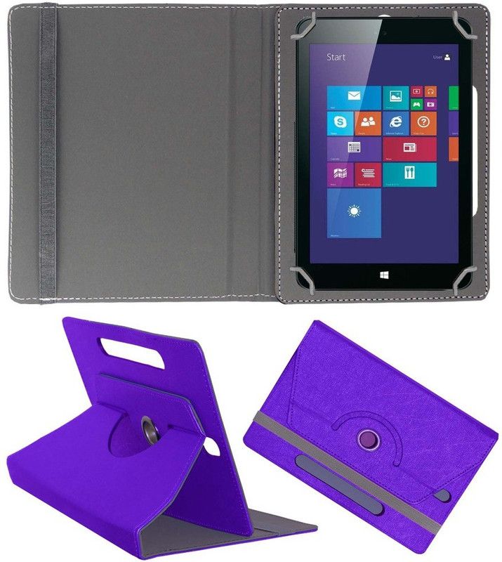 ACM Flip Cover for Wintab 8  (Purple, Cases with Holder, Pack of: 1)