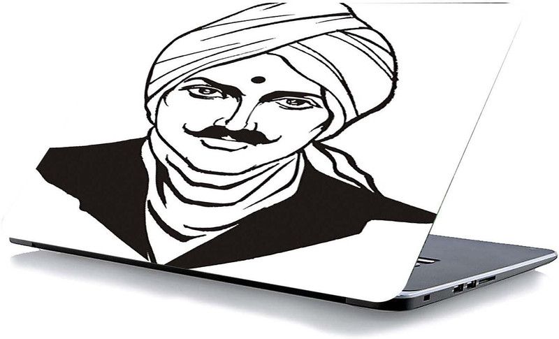 qth LINE ART LAP-0231 VINYL Laptop Decal 15.6