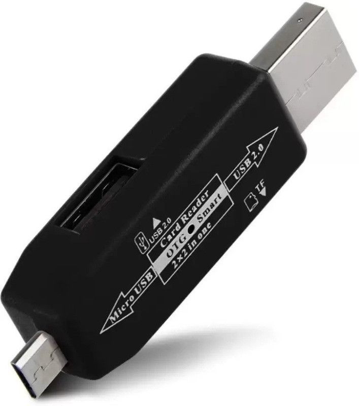 RetailShopping Perfect USB OTG Card Adapter Card Reader  (Multicolor)