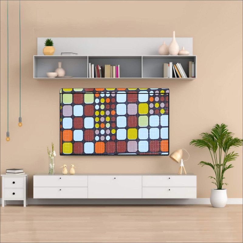 AAVYA UNIQUE FASHION AUF 2 layer dust proof smart LED LCD TV cover for 40 inch LED/LCD/LED /TV Monitor - AAVYA/40inc LED/18  (Multicolor)