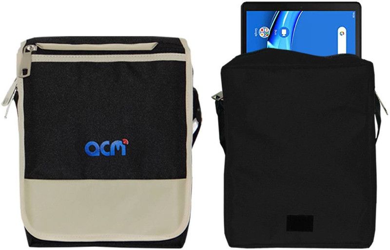 ACM Pouch for Lenovo Tab M10 Fhd Plus (2nd Gen)  (Black, Cases with Holder, Pack of: 1)