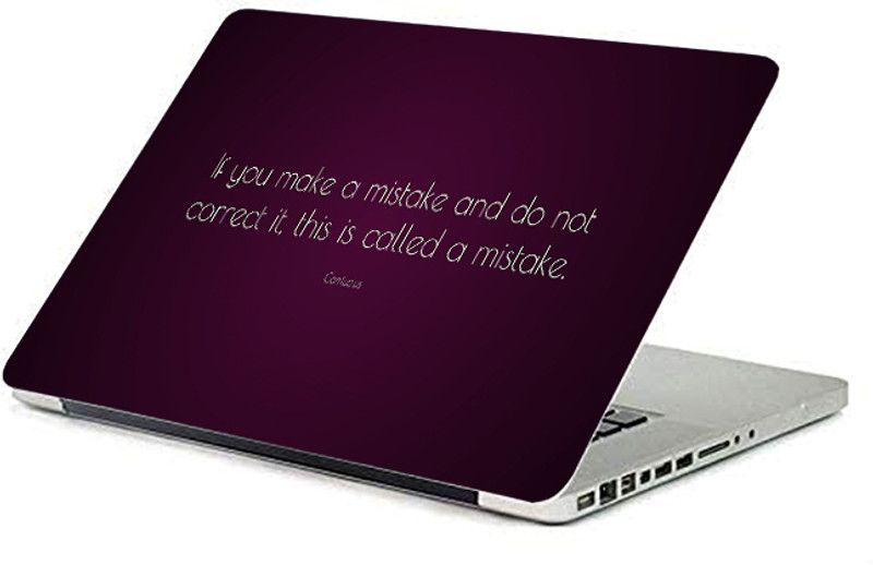 Sikhash Laptop Skins Decal Stickers HD Printed Quality Vinyl Stickers for Laptop VV321 Removable Matte Finish Self Adhesive Vinyl Laptop Decal 14