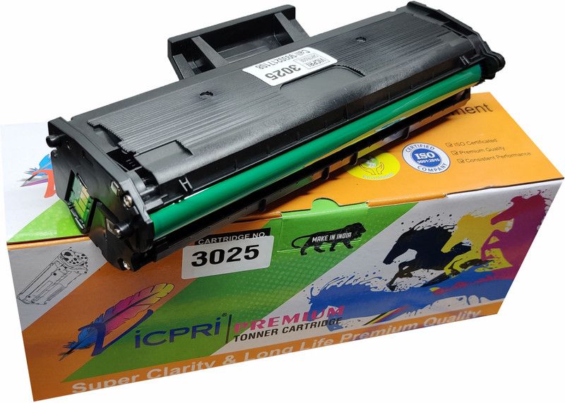 VICPRI 3025 Black Phaser 3020 WorkCentre 3025 Toner Cartridges For Use Xerox 3020 WC3025 Laser Printer Black Ink Toner