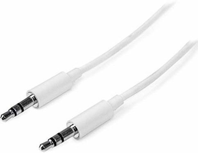101PULSE 1 m AUX Cable  (Compatible with MOBILE, AUDIO DEVICE, CAR, CARVAAN, WHITE)