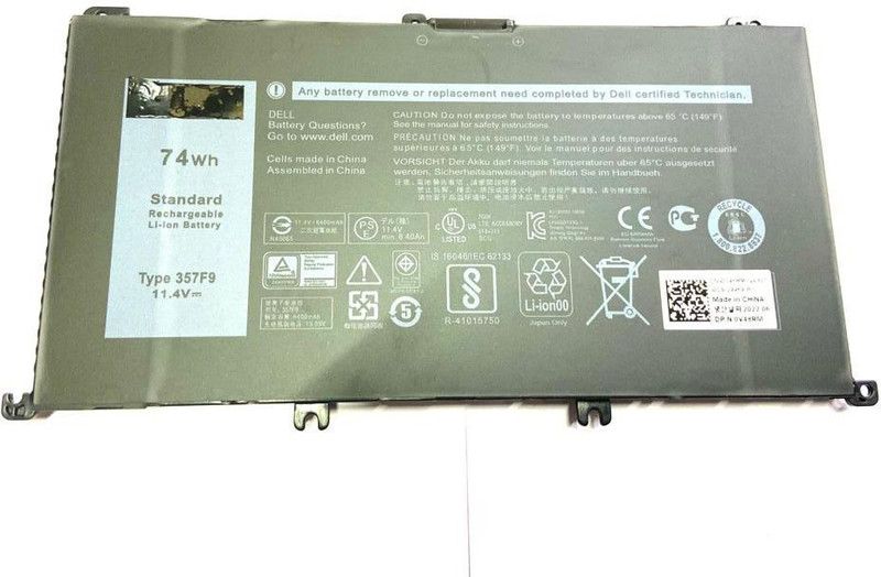 WISTAR 357F9 Battery for Dell Inspiron 15 5000 Series 5577 4 Cell Laptop Battery