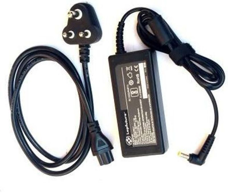 Lapfuture Acar Aspire 5502WXMI 5503WLM 19V 3.42A 65W 5.5MM X 1.7MM Dia Yellow Pin Laptop Adapter 65 W Adapter  (Power Cord Included)