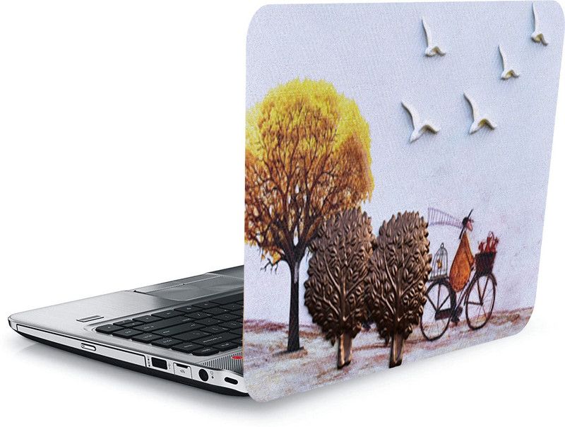 qthinfra QTH DYNAMIC DESIGN LAPTOP STICKER 15.5 Inch QTH-L12-1224 VINYL Laptop Decal 15.5