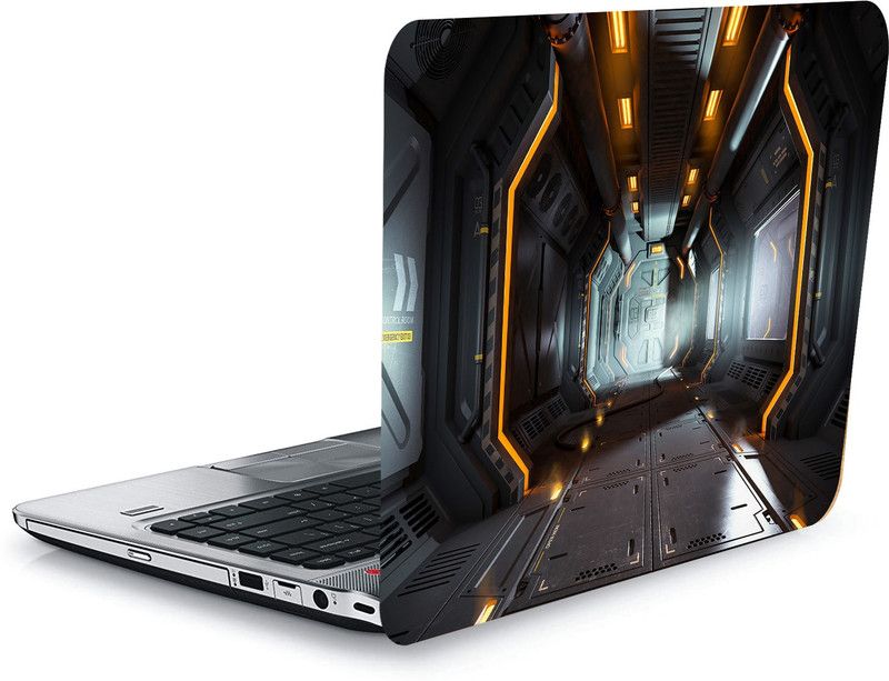 qthinfra QTH DYNAMIC DESIGN LAPTOP STICKER 15.5 Inch QTH-L12-1243 VINYL Laptop Decal 15.5