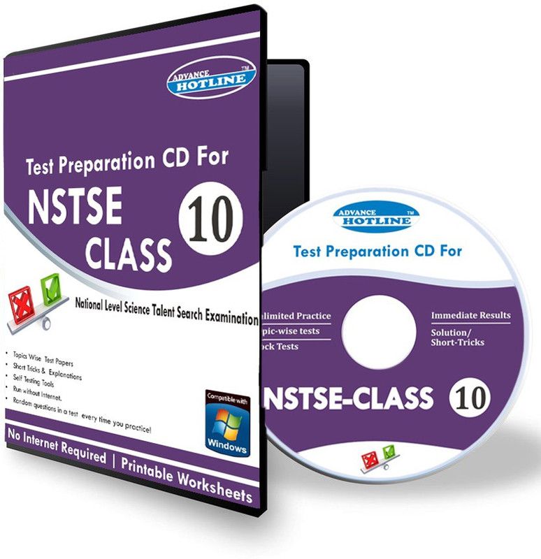 Advance Hotline NSTSE Class 10  (CD)