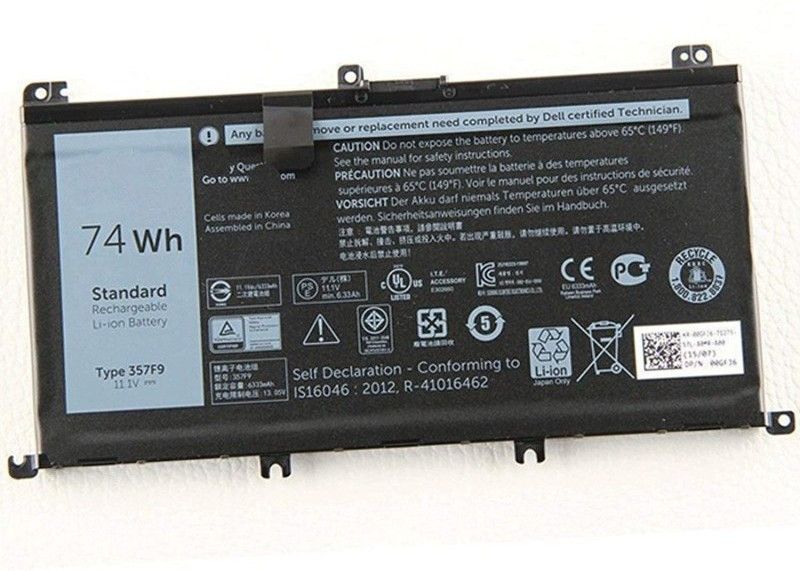 SellZone Laptop Battery For Inspiron 15 7000 Series 7559 I7559 6 Cell Laptop Battery 6 Cell Laptop Battery