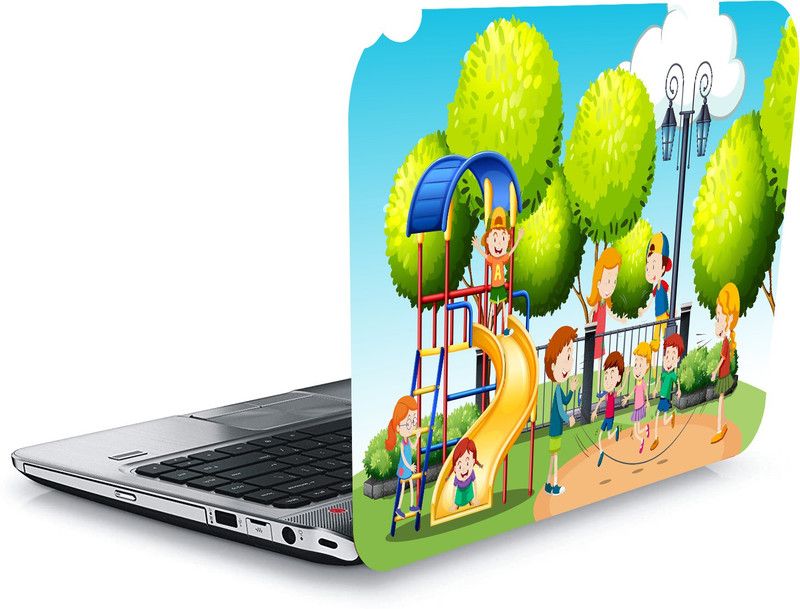 qthinfra QTH DYNAMIC DESIGN LAPTOP STICKER 15.5 Inch QTH-L18-1889 VINYL Laptop Decal 15.5